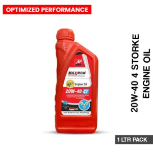 Maxxron 20W-40 4T Engine Oil (Red)
