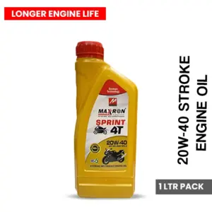 Maxxron Sprint 4T 20W-40 Engine Oil (Yellow)